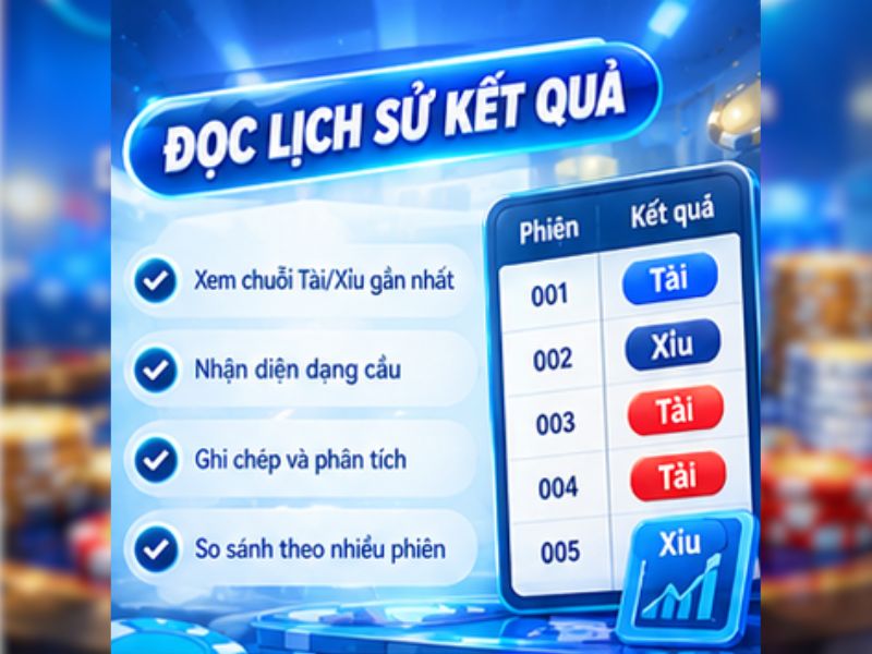 Hướng dẫn soi cầu Tài Xỉu từng bước