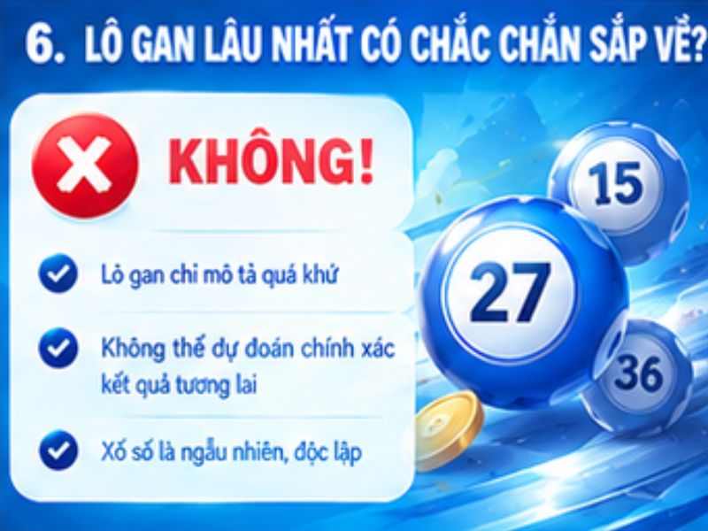 Lô gan lâu nhất có chắc chắn sắp về không