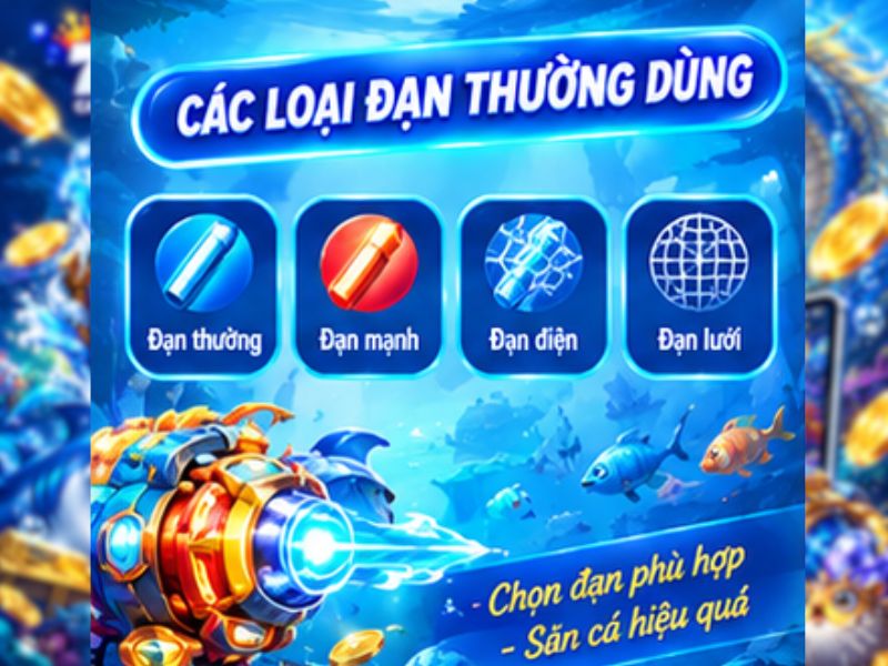 các loại đạn thường dùng